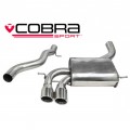 AU07 Cobra Sport Audi S3 (8P) (3 door) 2006-12 Cat Back System (Non-Resonated)